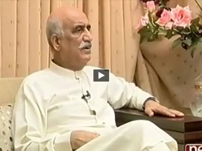 Mazrat Ke Saath (Khursheed Shah Exclusive Interview) – 12th September 2014