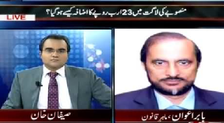 Mazrat Ke Sath (How 23 Billion Rs. Increase in Project Amount) – 12th March 2015