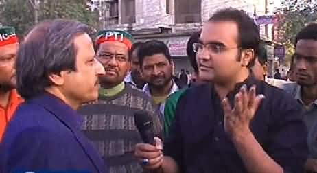 Mazrat Ke Sath (Special Program From PTI Dharna Karachi) - 12th December 2014