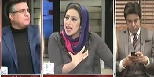 Mehar Abbasi Asks Tough Questions To Daniyal Aziz on Judges Remarks