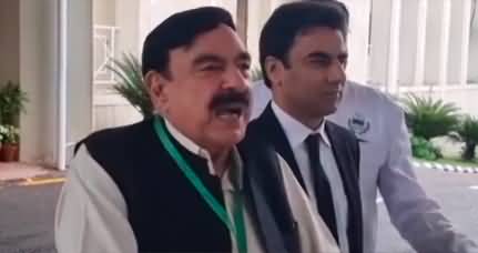 Mera Bijli Ka Bill 60,000 Aaya Hai - Sheikh Rasheed's media talk