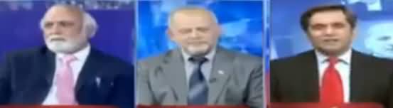 Mera Dimagh Kharab Hai Ke Mein Imran Khan Ki Taqreer Sunon? Haroon Rasheed Gets Hyper