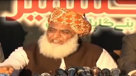 Mere Hote Huwe Kashmir Ka Sauda Nahi Ho Saka, Mere Jaate Hi Kashmir Baich Dia - Fazal ur Rehman