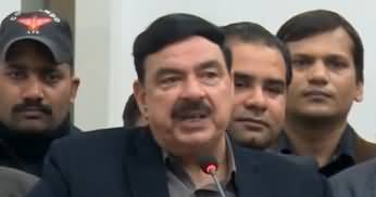 Meri Billo Rani Ke Sath Sulah Ho Gai Hai - Sheikh Rasheed Media Talk