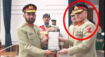 Military awards conferred on martyrs, officers at Peshawar Corps by Gen Faiz Hameed