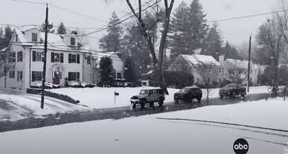 Millions in Northeast America hit by snowstorm