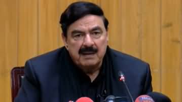 Minister For Railways Sheikh Rasheed Ahmad Press Conference - 14th March 2020