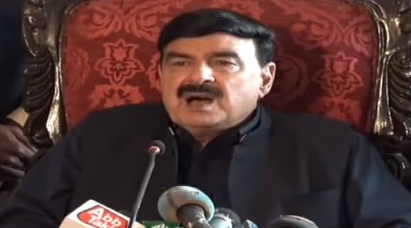 Minister For Railways Sheikh Rasheed Ahmad Press Conference - 9th May 2019