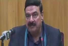 Minister For Railways Sheikh Rasheed Press Conference – 1st December 2018