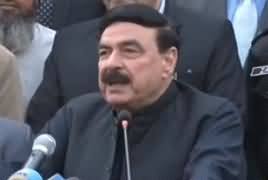 Minister For Railways Sheikh Rasheed Press Conference – 3rd December 2018