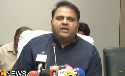 Minister for Science and Technology Fawad Chaudhry's Press Conference - 8th May 2019