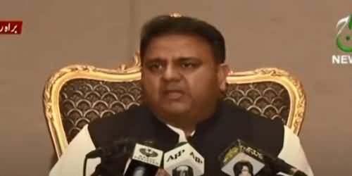 Minister of Information Fawad Ch Briefs Media About Details of Cabinet Meeting Today - 3rd August 2021