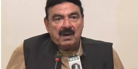 Minister of Railways Sheikh Rasheed Ahmad Press Conference - 30th October 2018