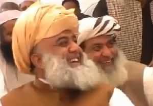 Modern Side of Maulana Fazaul-ur-Rehman - Maulana Fazal-ur-Rehman Enjoying