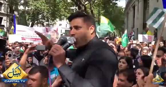 Modi Is A Terrorist - Zulfi Bukhari Aggressive Speech Outside Indian High Commission In London