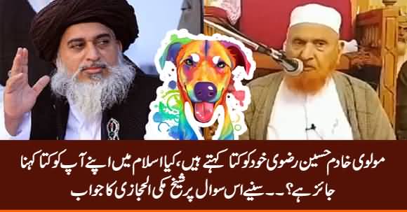 Molvi Khadim Rizvi Calls Himself 