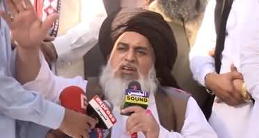 Molvi Khadim Rizvi Demands PM Imran Khan's Resignation