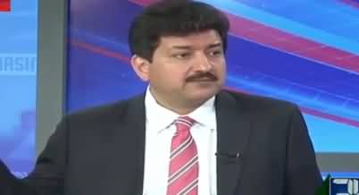 Moulana Fazal ul Rehman Will Not Support Nawaz Sharif for Chairman Senate - Hamid Mir