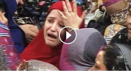 MQM Female Supporters Badly Crying After Rangers Operation At Nine Zero