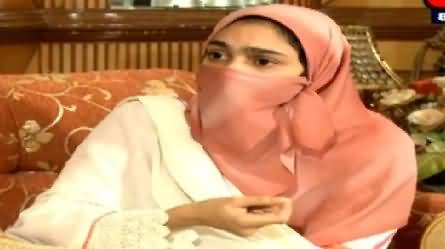 MQM Ke Arrested Workers Ki Families Altaf Hussain Ko Gaalian Deti Hain - Saulat Mirza's Wife