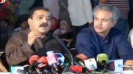 MQM Leaders Press Conference Against PTI in Azizabad, Karachi - 4th April 2015