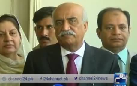 MQM Was Baby of Establishment, Now It Has Grown Up - Khursheed Shah