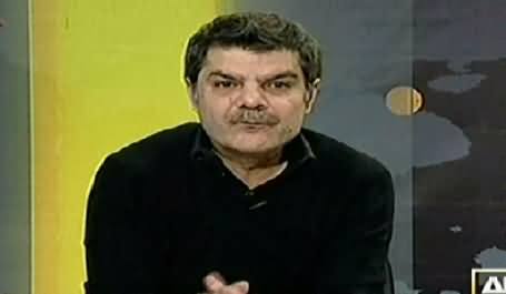 Mubashir Luqman Plays Different Go Nawaz Go Video Clips in His Program