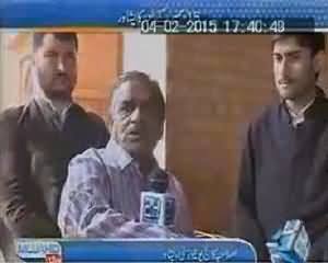 Mujahid Live (Special From Islamia College University Peshawar) - 4th February 2015