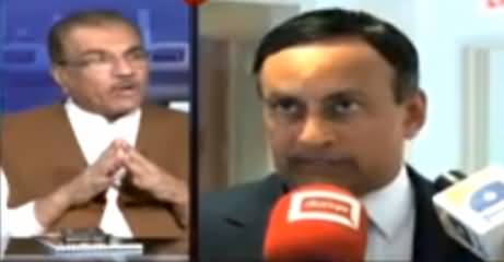 Mujeeb-ur-Rehman Shami Bashing Nawaz Sharif & Ayaz Sadiq For Speaking English