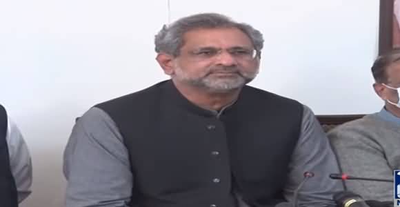 Multan Jalsay Main Asi Film Chalay Gi Ke Sara Pakistan Dekhey Ga - Shahid Khaqan Abbasi