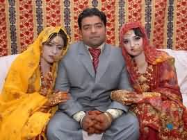 بیک وقت دو کزنز کے ساتھ شادی، تین سال بعد بھی خوشحال ازدواجی زندگی ،دونوں بیویاں خوش
