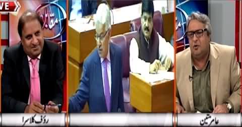 Muqabil (Unexpected Reception of PTI in Parliament) – 6th April 2015