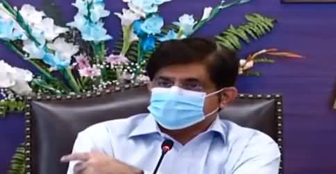 Murad Ali Shah Announced To Not Release Salary of Govt's Employees Who Do Not Vaccinate Themselves