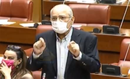 Mushahidullah Khan's Speech in Senate, Govt Members Protest During His Speech