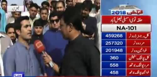 NA-101 Faisalabad PTI vs PML-N - Watch Public Debate
