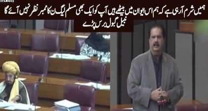 Nabeel Gabol lashes out in the National Assembly on federal government