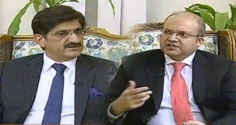 Nadeem Malik Live (CM Sindh Murad Ali Shah Exclusive) – 24th August 2016