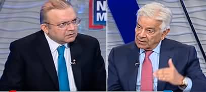 Nadeem Malik Live (Khawaja Asif Exclusive Interview) - 11th August 2022