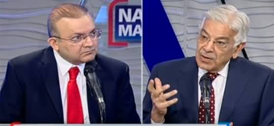 Nadeem Malik Live (Khawaja Asif Exclusive Interview) - 24th August 2021