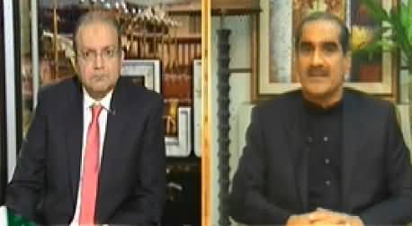 Nadeem Malik Live (Khawaja Saad Rafique Exclusive Interview) - 29th November 2014