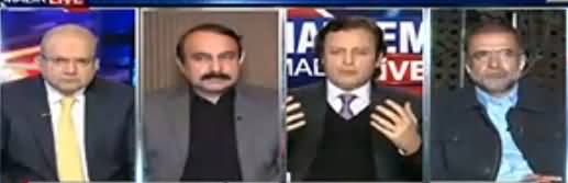 Nadeem Malik Live (PMLN Ke Adlia Per Waar) - 31st January 2018