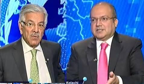 Nadeem Malik Live (Special Talk With Khawaja Asif) - 26th September 2016