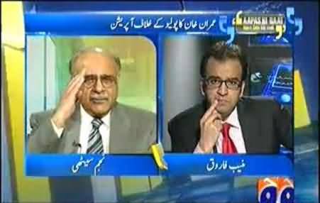 Najam Sethi Salutes Imran Khan and Praises His Courageous Steps For Polio Eradication Campaign