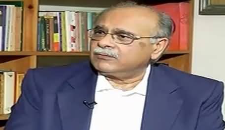 Najam Sethi Bashing PTI & Imran Khan For Doing 35 Puncture Propaganda