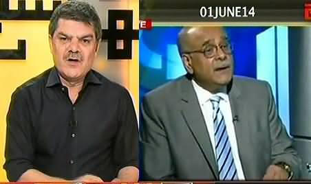 Najam Sethi Praising Indian Agency RAW and Blaming ISI - Mubashir Luqman Reveals