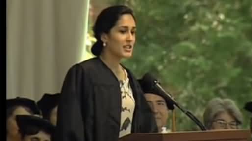 Najam Sethi's Daughter's Speech As Student At Wellesley College, America