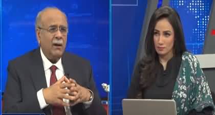 Najam Sethi Show (Imran Khan Sacked From Premiership, Peshawar's Jalsa) - 13th April 2022