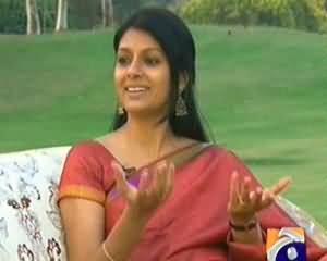 Nandita Das Exclusive Interview On Geo News - 15th December 2013