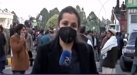 Nasim Zehra @ 8 (PDM Protest Against Election Commission) - 19th January 2021