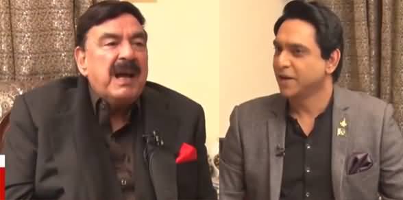 National Debate (Sheikh Rasheed Exclusive Interview) - 16th January 2021